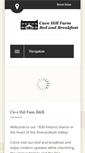 Mobile Screenshot of cavehillfarmbandb.com